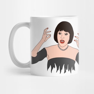 Mrs White in Flames Mug